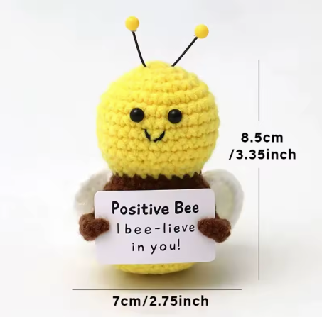Positive Crochet Bee