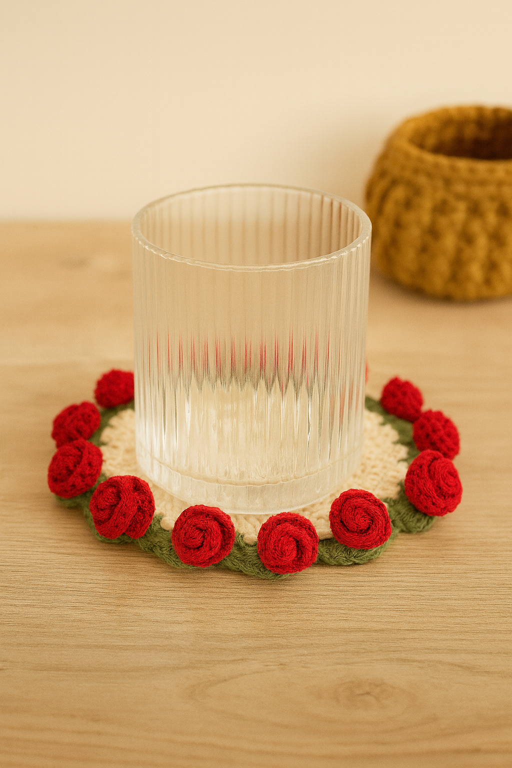 Handmade Crochet Coaster